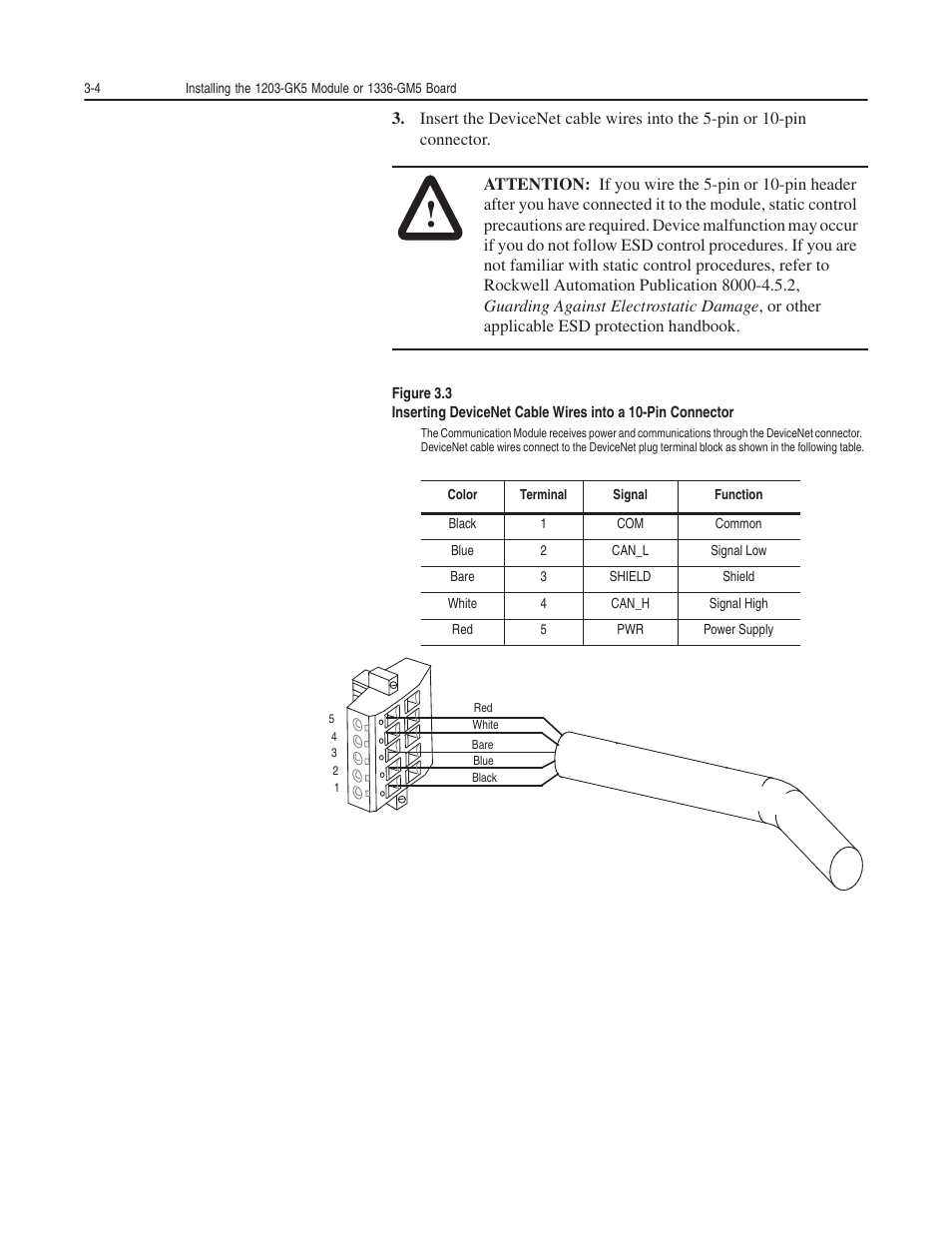 Rockwell Automation 1203-GK5 DeviceNet Communications Module FRN 1.xxx-3.xxx User Manual | Page 32 / 146