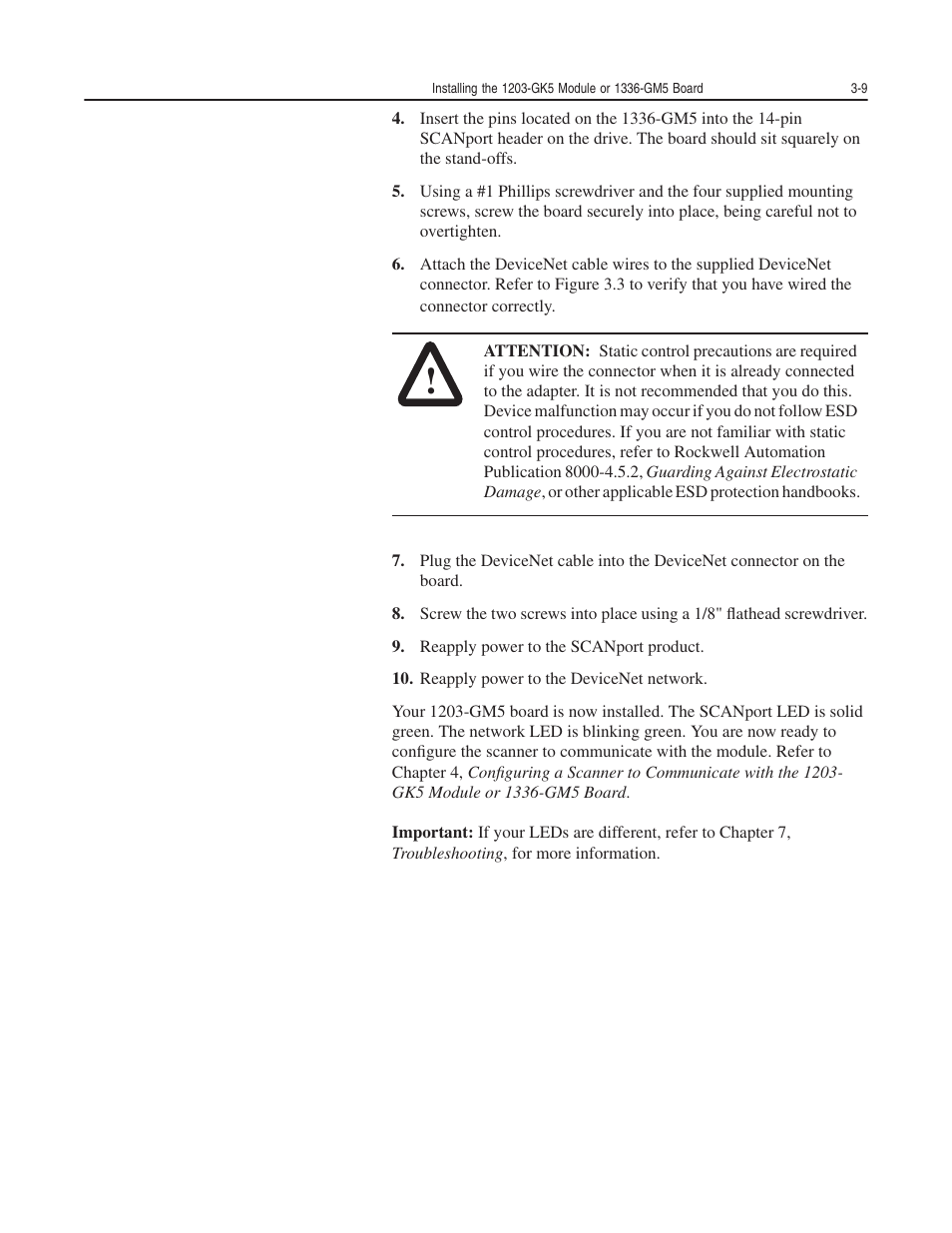 Rockwell Automation 1203-GK5 DeviceNet Communications Module FRN 1.xxx-3.xxx User Manual | Page 37 / 146