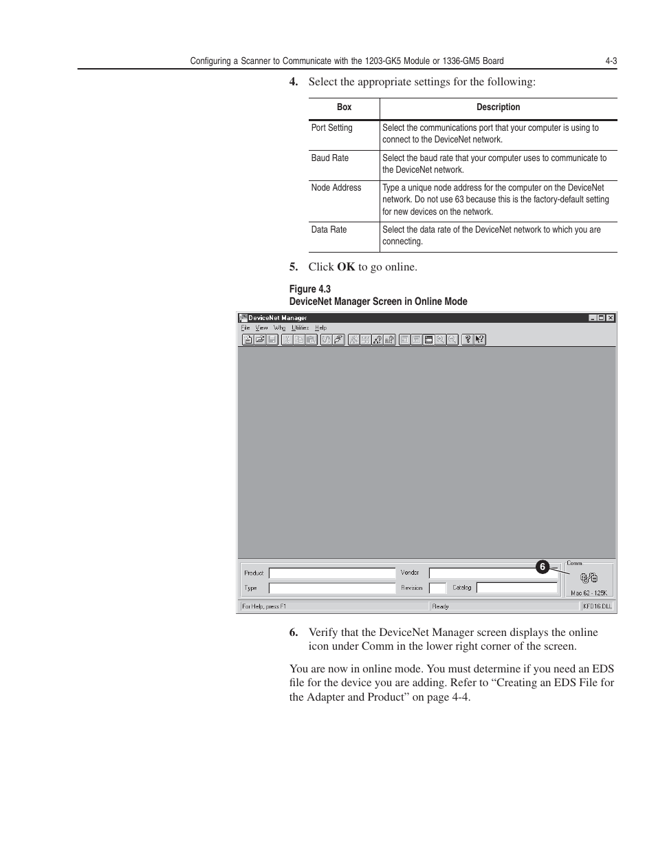 Rockwell Automation 1203-GK5 DeviceNet Communications Module FRN 1.xxx-3.xxx User Manual | Page 41 / 146