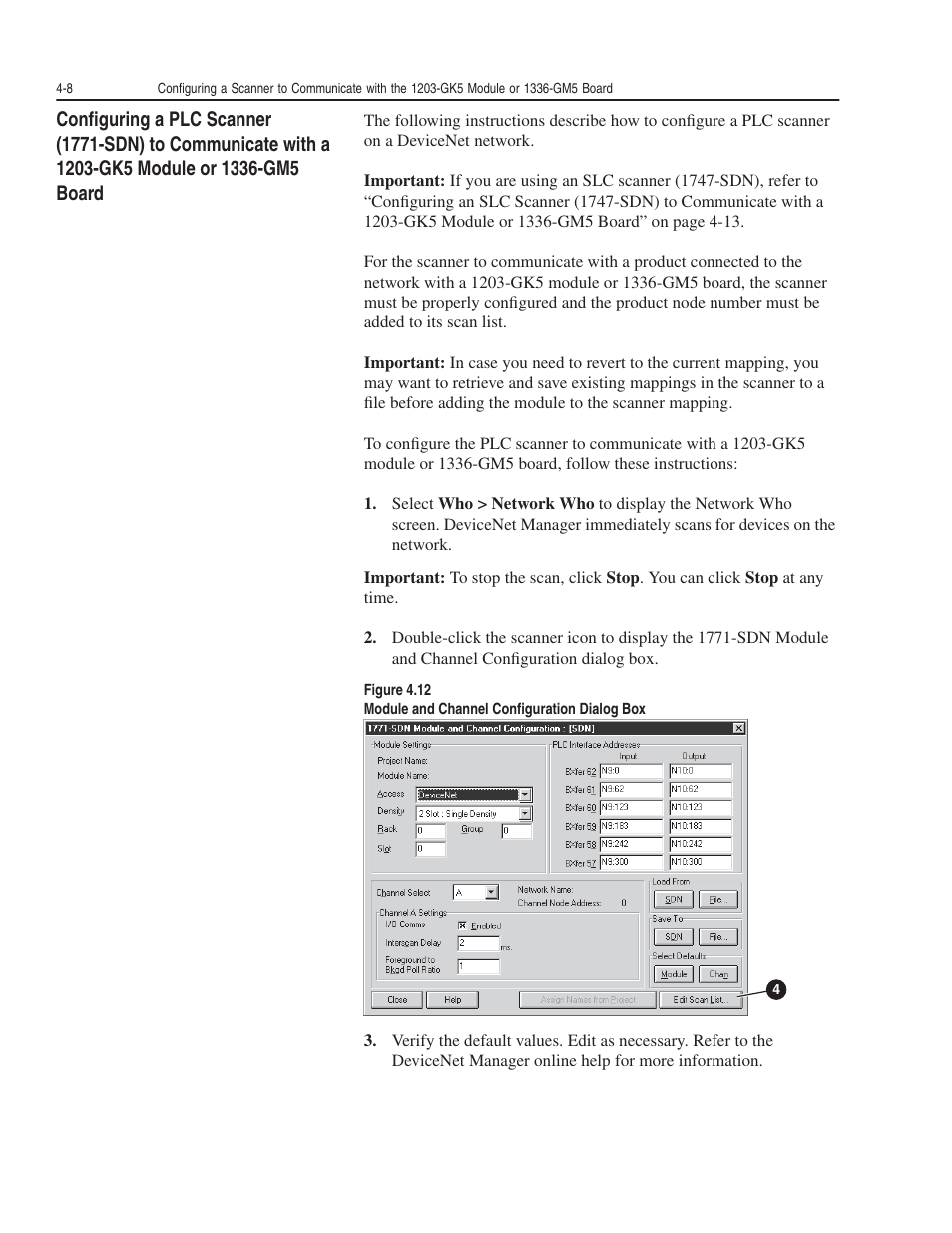 Rockwell Automation 1203-GK5 DeviceNet Communications Module FRN 1.xxx-3.xxx User Manual | Page 46 / 146