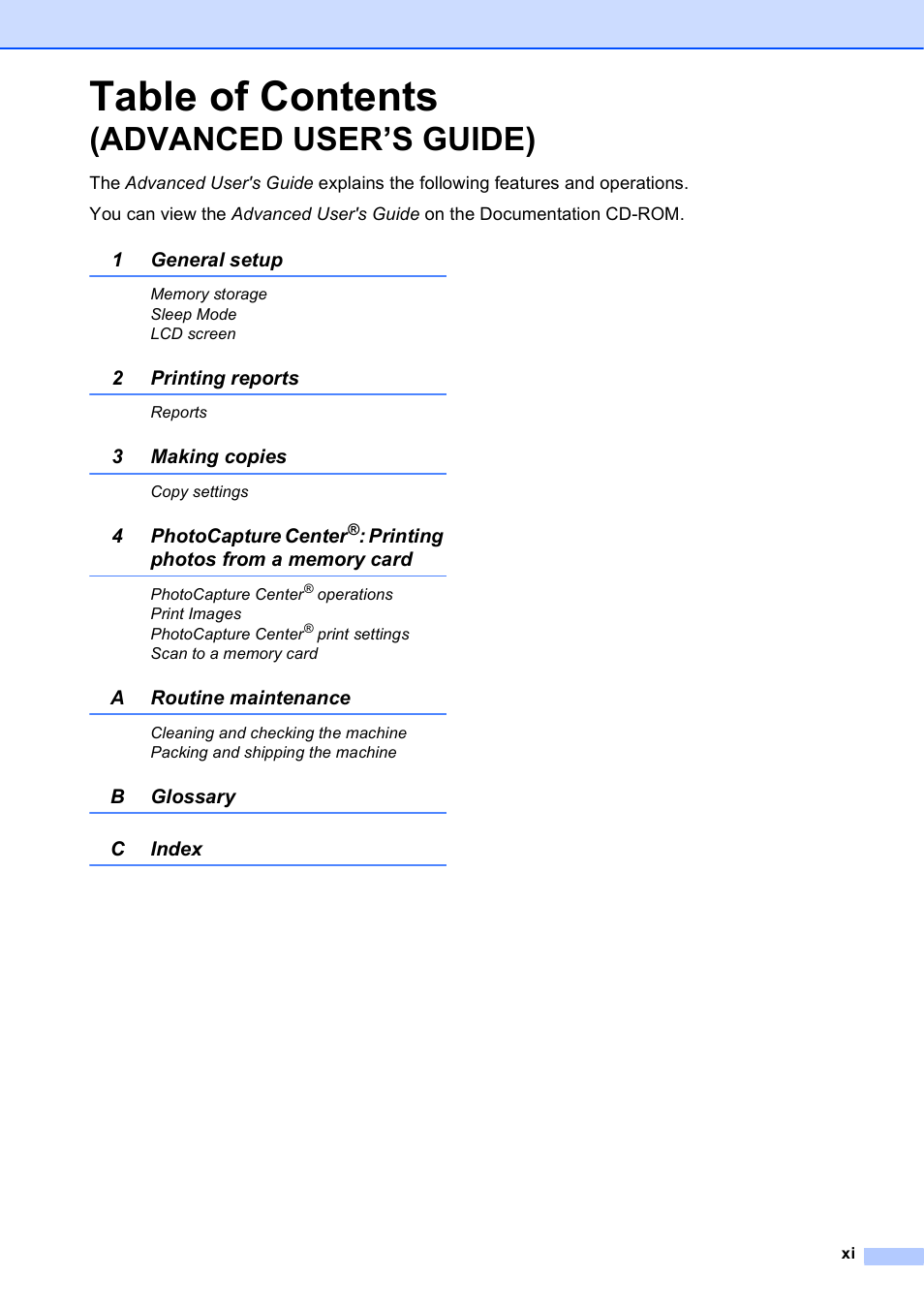 Brother DCP-J125 User Manual | Page 13 / 83