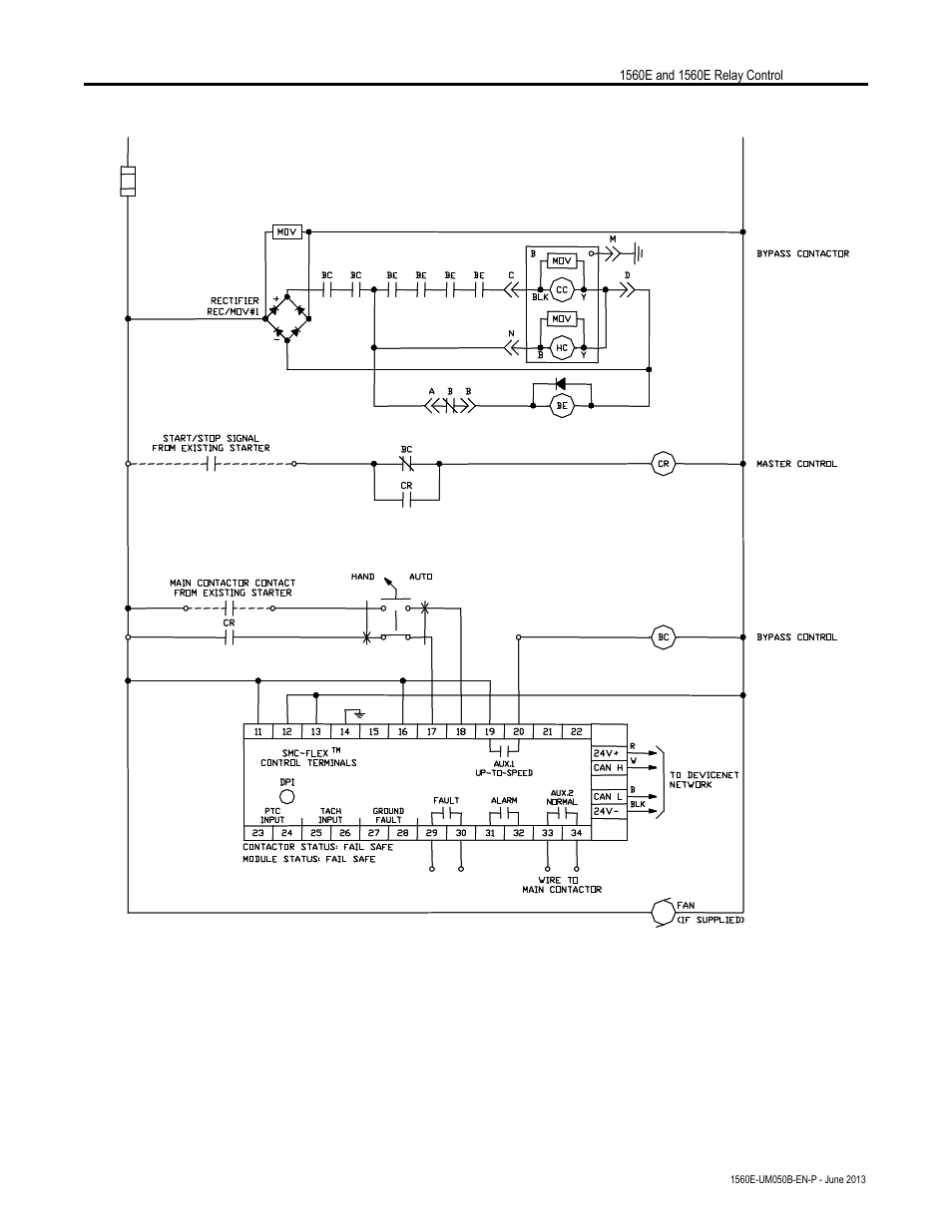 Rockwell Automation 1560E SMC Flex Smart Motor Controller User Manual | Page 185 / 198