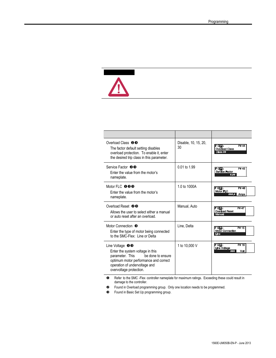 Motor information, Motor data entry | Rockwell Automation 1560E SMC Flex Smart Motor Controller User Manual | Page 95 / 198