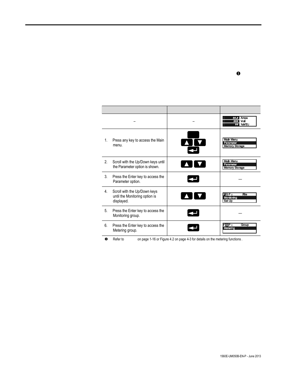 Chapter 5 - metering, Overview, Viewing metering data | Metering, Chapter | Rockwell Automation 1560E SMC Flex Smart Motor Controller User Manual | Page 97 / 198