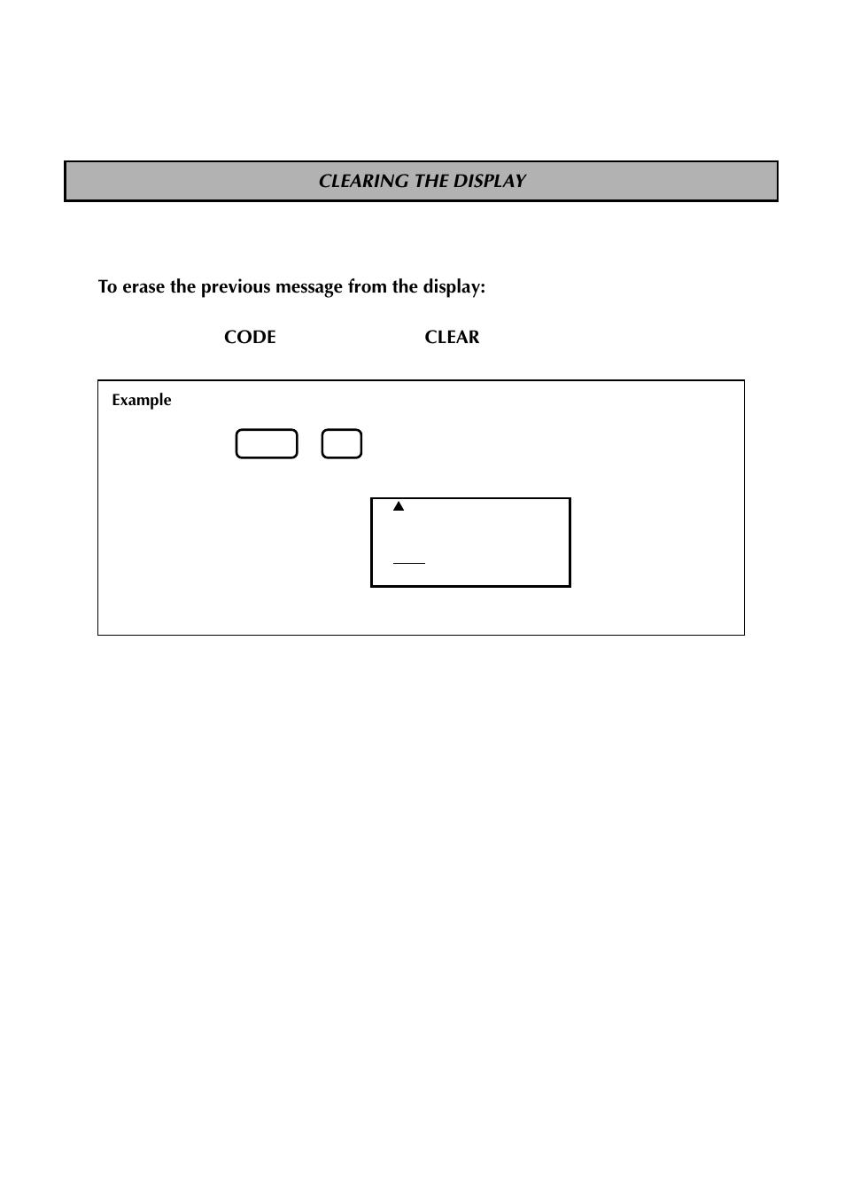 Clearing the display | Brother TZTAPE PT-300 User Manual | Page 13 / 82