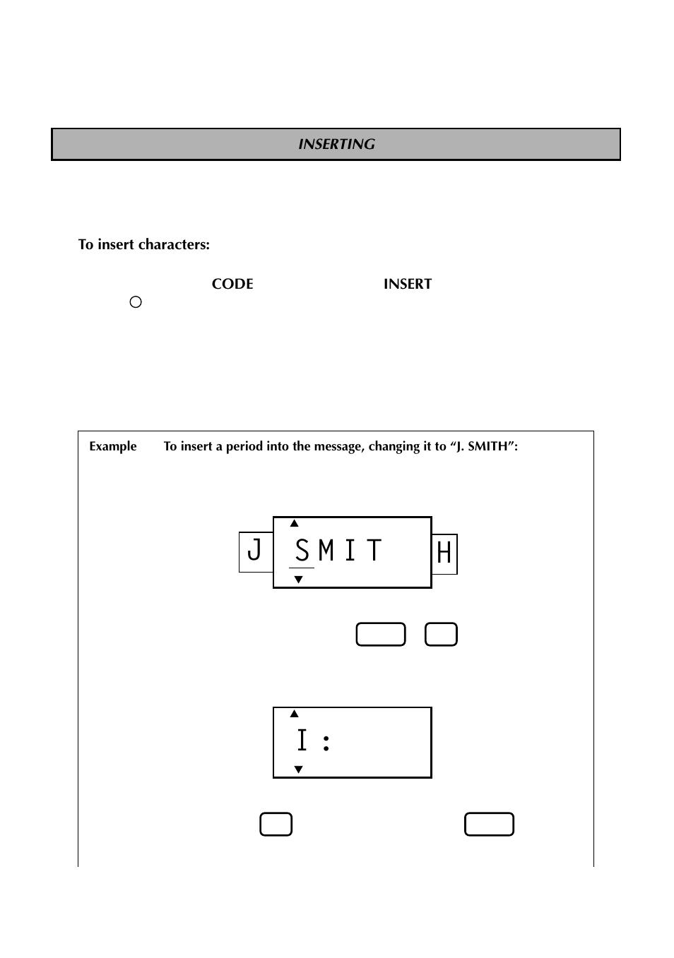 Inserting | Brother TZTAPE PT-300 User Manual | Page 24 / 82