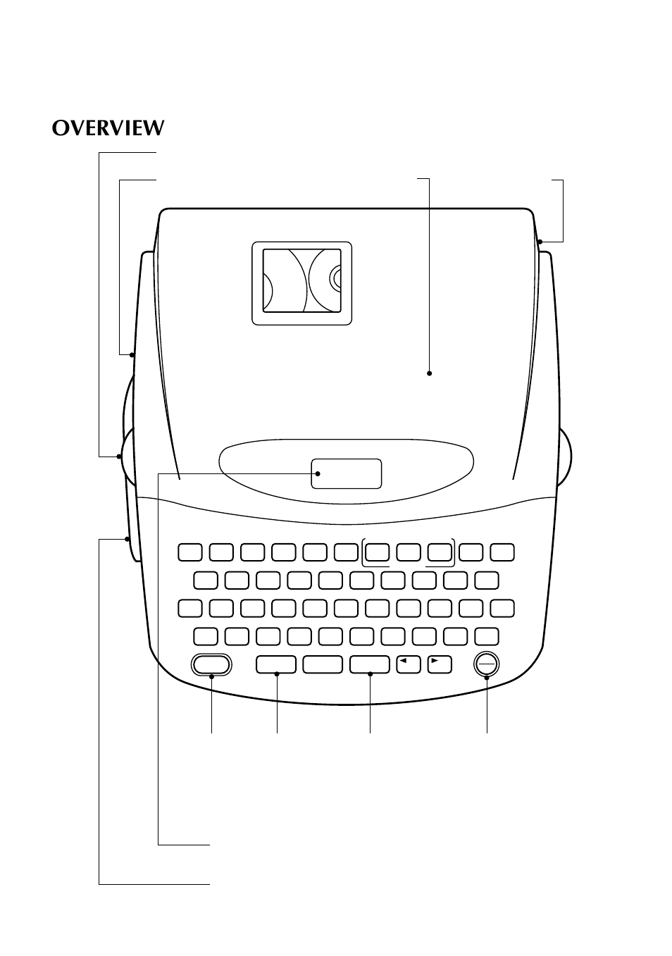 Overview | Brother TZTAPE PT-300 User Manual | Page 4 / 82