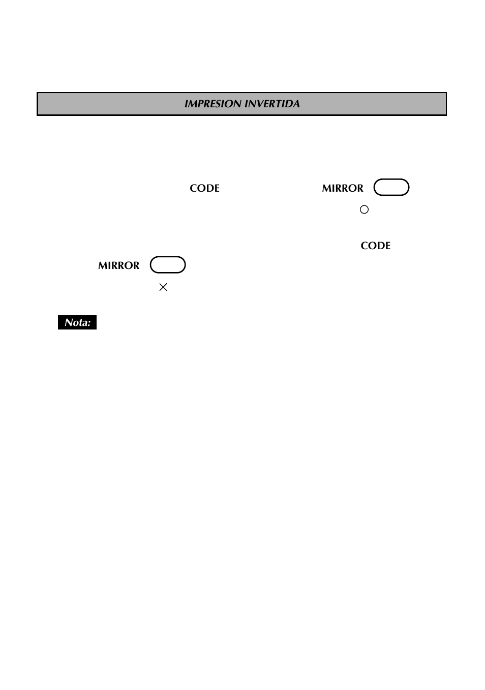 Impresion invertida | Brother TZTAPE PT-300 User Manual | Page 75 / 82