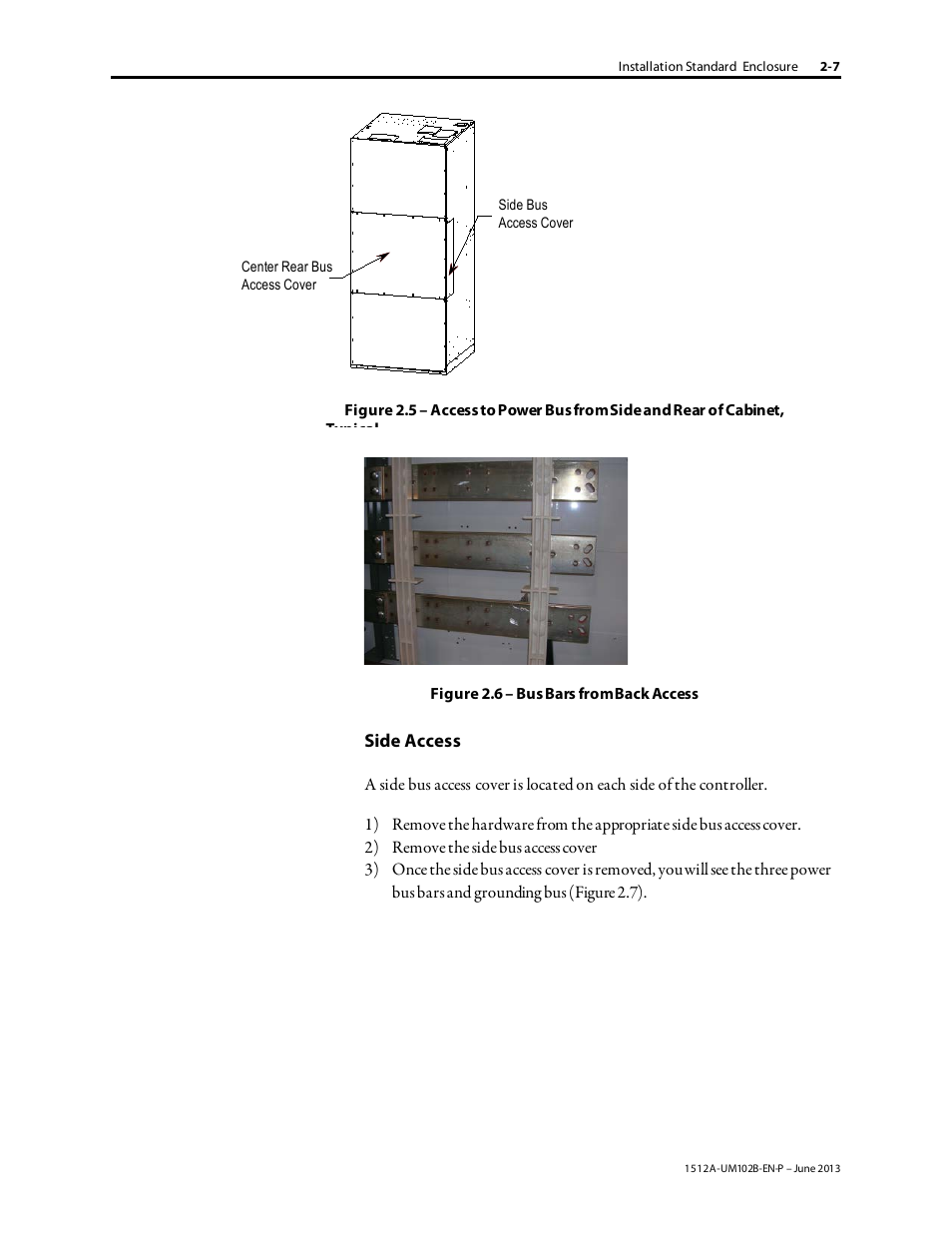Rockwell Automation 1512A MV Controllers - 800A One-High Cabinet User Manual | Page 17 / 105