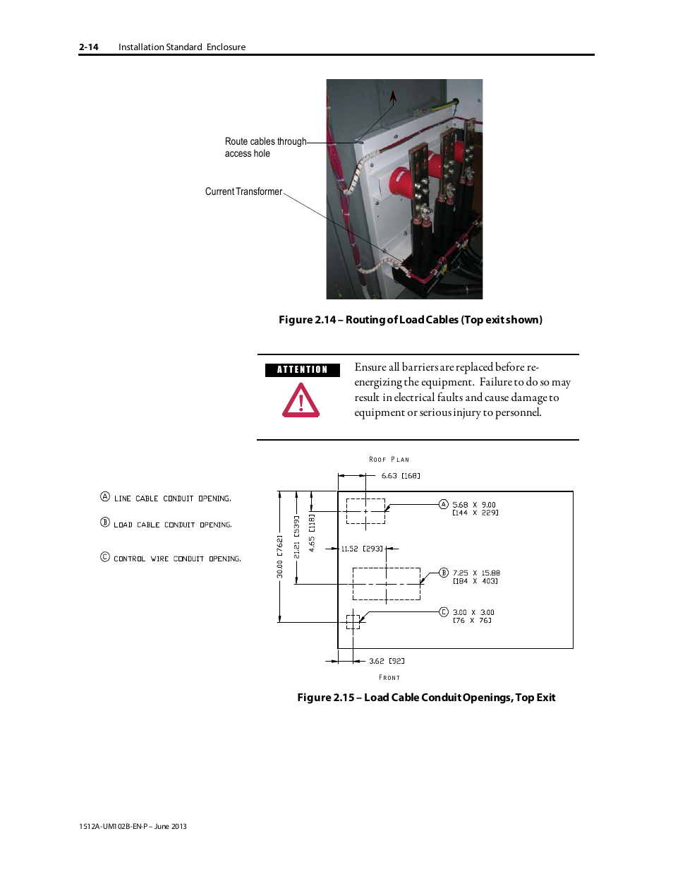 Rockwell Automation 1512A MV Controllers - 800A One-High Cabinet User Manual | Page 24 / 105
