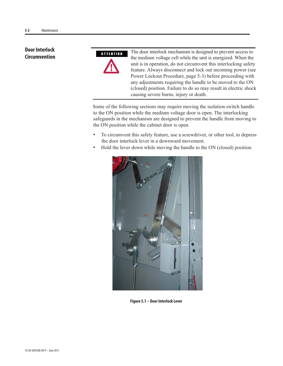 Rockwell Automation 1512A MV Controllers - 800A One-High Cabinet User Manual | Page 50 / 105