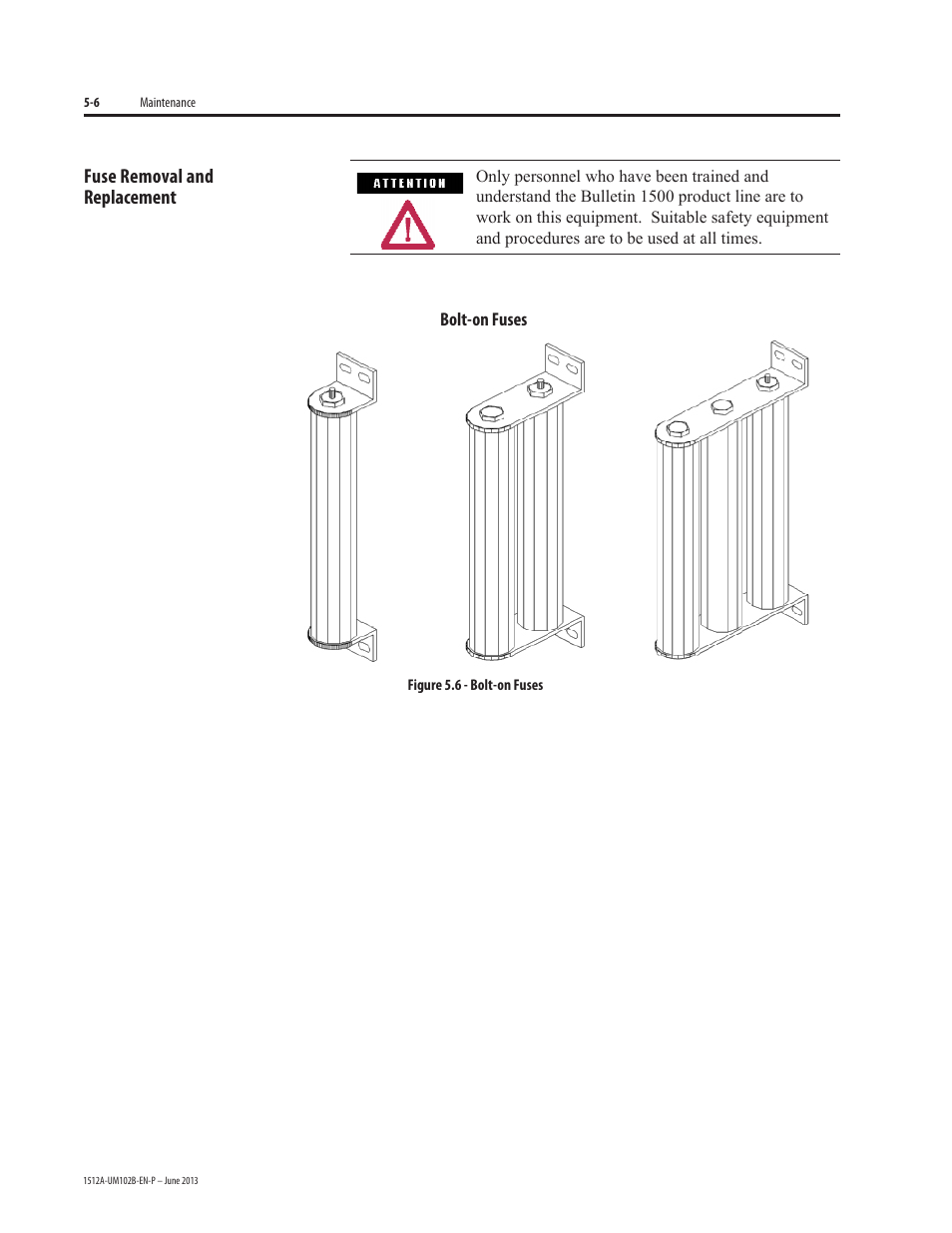 Rockwell Automation 1512A MV Controllers - 800A One-High Cabinet User Manual | Page 54 / 105