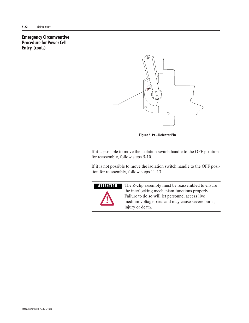 Rockwell Automation 1512A MV Controllers - 800A One-High Cabinet User Manual | Page 70 / 105