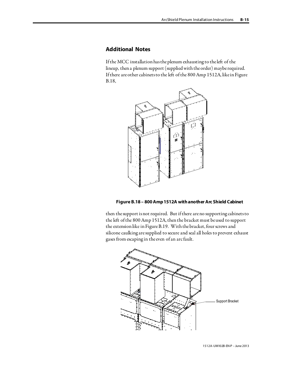 Rockwell Automation 1512A MV Controllers - 800A One-High Cabinet User Manual | Page 97 / 105