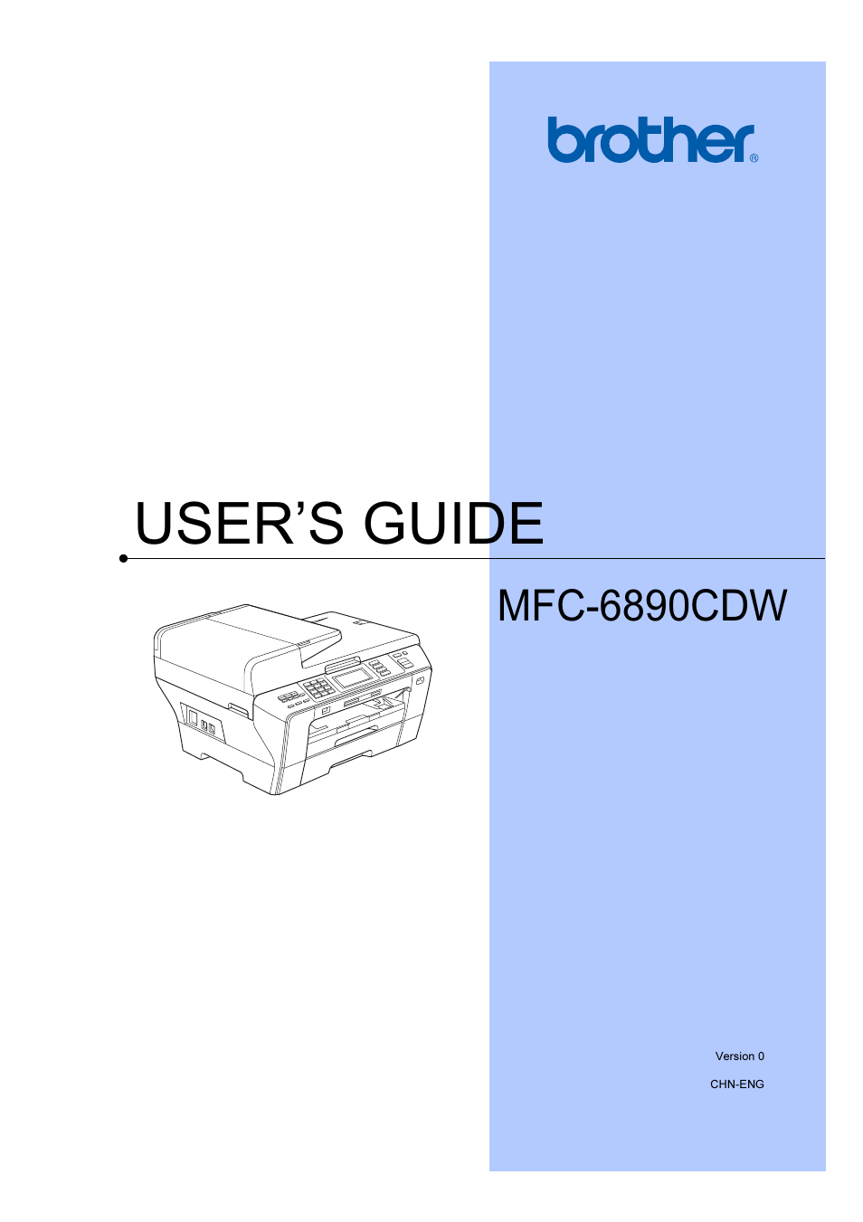 Brother MFC 6890CDW User Manual | 227 pages