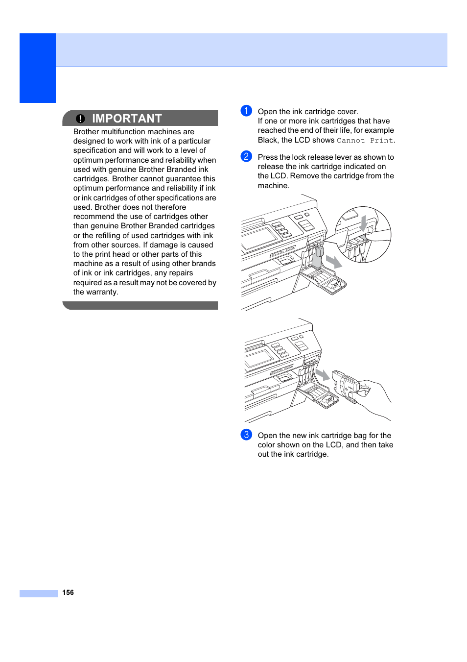 Important | Brother MFC 6890CDW User Manual | Page 165 / 227