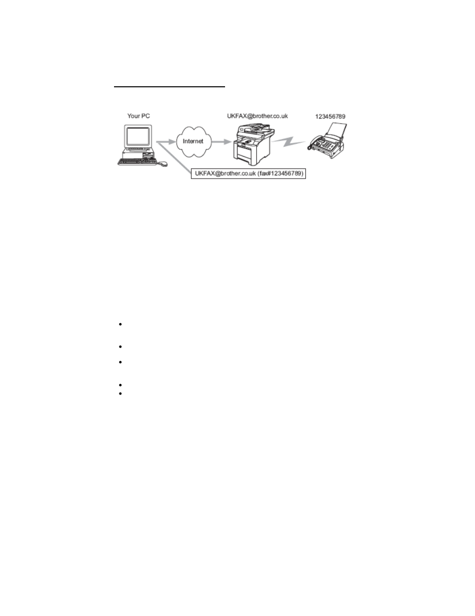 Important information on internet fax | Brother I-FAX MFC-8460N User Manual | Page 8 / 8