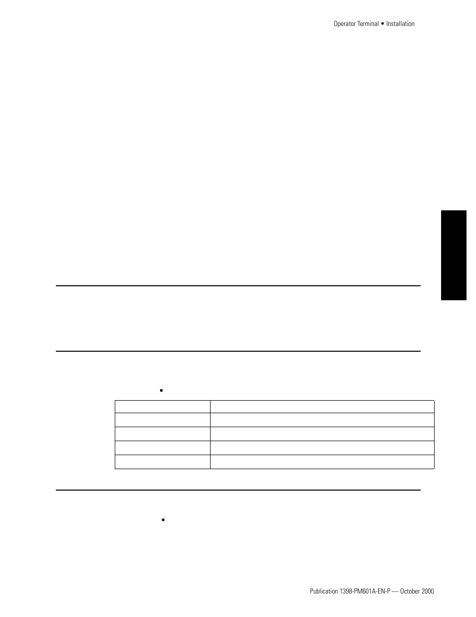 Operator terminal, Installation, Displaying & reading data | Function keys | Rockwell Automation 1398-PDM-xxx IQ Master Version 3.2.4 for IA-2000 and IQ-5000 Positioning Drive Modules, IQ-55 User Manual | Page 123 / 464