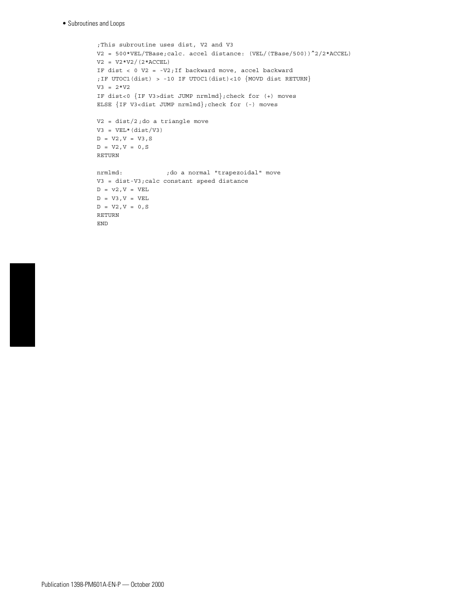 Tutorial | Rockwell Automation 1398-PDM-xxx IQ Master Version 3.2.4 for IA-2000 and IQ-5000 Positioning Drive Modules, IQ-55 User Manual | Page 148 / 464