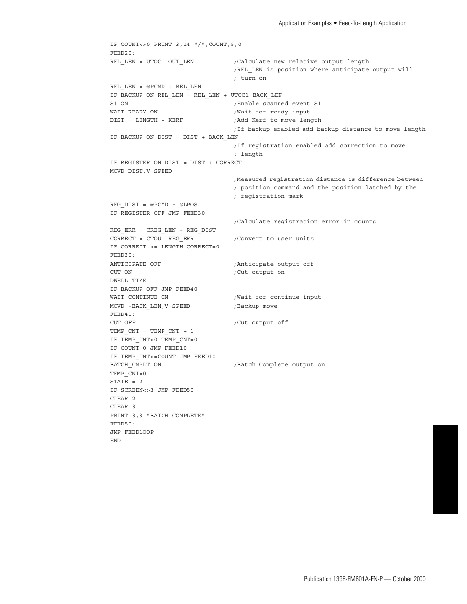 Appendixes | Rockwell Automation 1398-PDM-xxx IQ Master Version 3.2.4 for IA-2000 and IQ-5000 Positioning Drive Modules, IQ-55 User Manual | Page 391 / 464