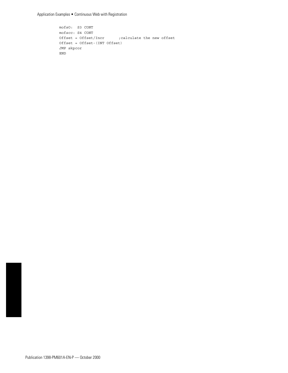 Appendixes | Rockwell Automation 1398-PDM-xxx IQ Master Version 3.2.4 for IA-2000 and IQ-5000 Positioning Drive Modules, IQ-55 User Manual | Page 398 / 464