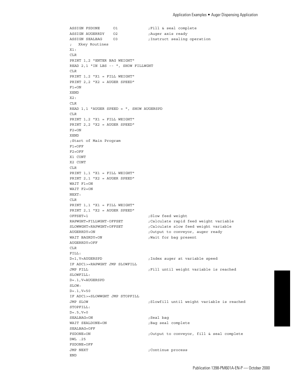Appendixes | Rockwell Automation 1398-PDM-xxx IQ Master Version 3.2.4 for IA-2000 and IQ-5000 Positioning Drive Modules, IQ-55 User Manual | Page 401 / 464