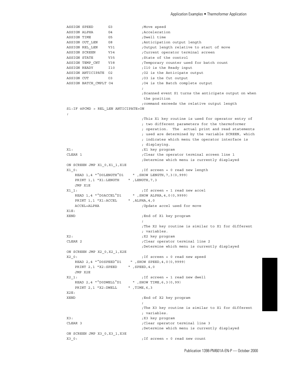 Appendixes | Rockwell Automation 1398-PDM-xxx IQ Master Version 3.2.4 for IA-2000 and IQ-5000 Positioning Drive Modules, IQ-55 User Manual | Page 405 / 464
