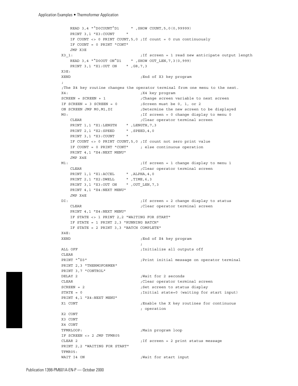 Appendixes | Rockwell Automation 1398-PDM-xxx IQ Master Version 3.2.4 for IA-2000 and IQ-5000 Positioning Drive Modules, IQ-55 User Manual | Page 406 / 464