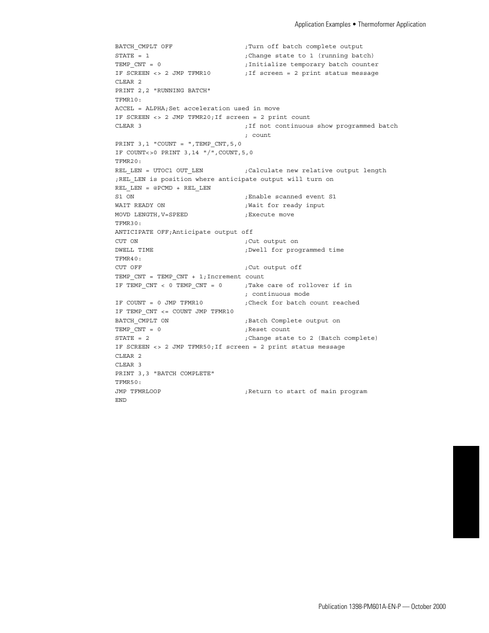 Appendixes | Rockwell Automation 1398-PDM-xxx IQ Master Version 3.2.4 for IA-2000 and IQ-5000 Positioning Drive Modules, IQ-55 User Manual | Page 407 / 464