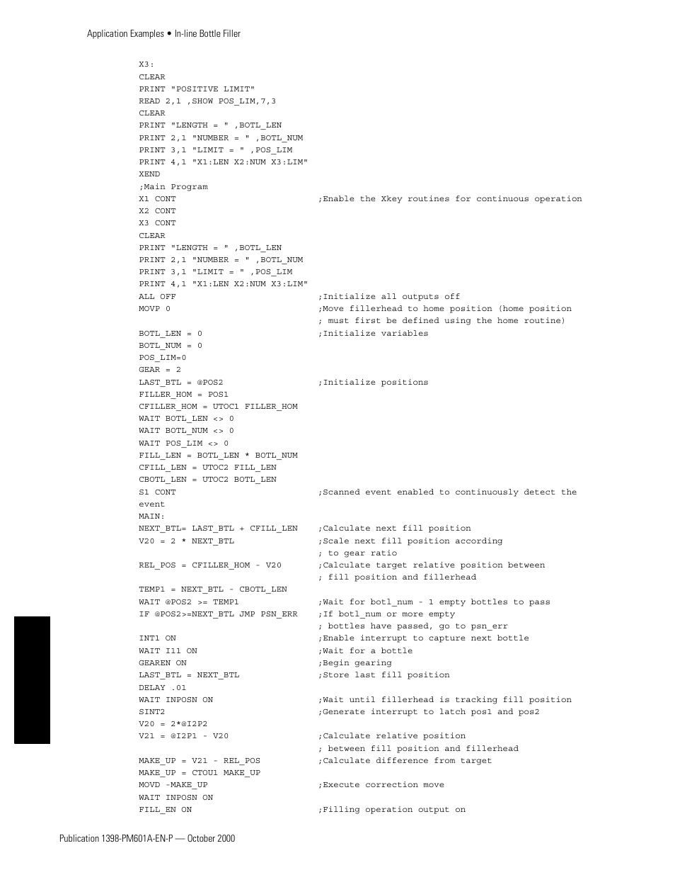 Appendixes | Rockwell Automation 1398-PDM-xxx IQ Master Version 3.2.4 for IA-2000 and IQ-5000 Positioning Drive Modules, IQ-55 User Manual | Page 412 / 464