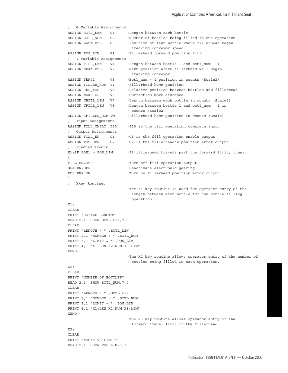 Appendixes | Rockwell Automation 1398-PDM-xxx IQ Master Version 3.2.4 for IA-2000 and IQ-5000 Positioning Drive Modules, IQ-55 User Manual | Page 417 / 464