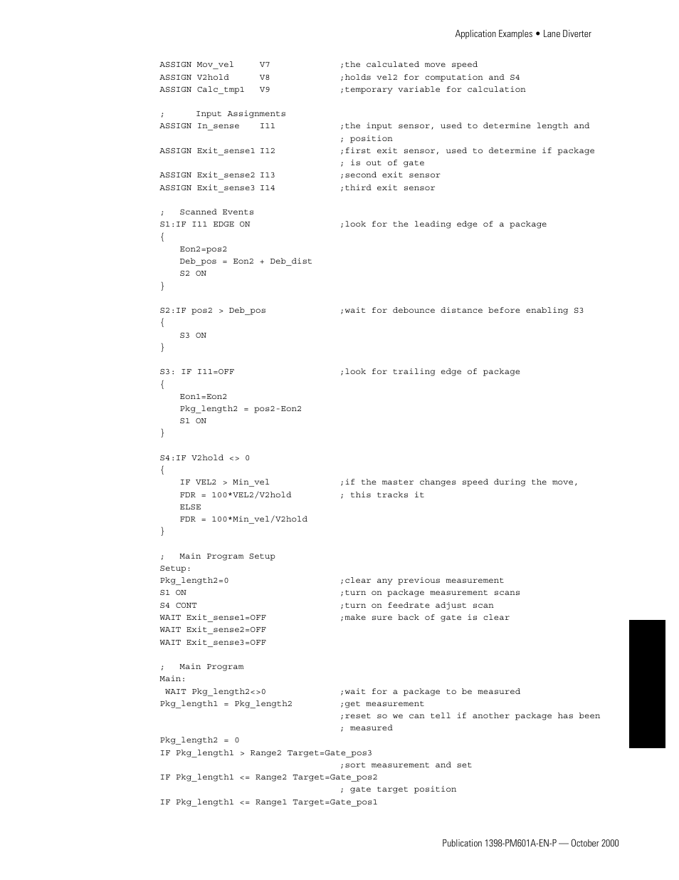 Appendixes | Rockwell Automation 1398-PDM-xxx IQ Master Version 3.2.4 for IA-2000 and IQ-5000 Positioning Drive Modules, IQ-55 User Manual | Page 423 / 464