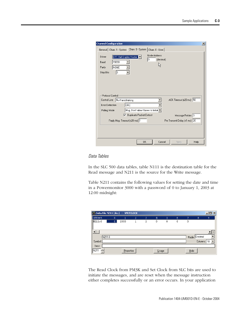 Rockwell Automation 1404-M4_M5_M6_M8 Powermonitor 3000 User Manual, PRIOR to Firmware rev. 3.0 User Manual | Page 257 / 356