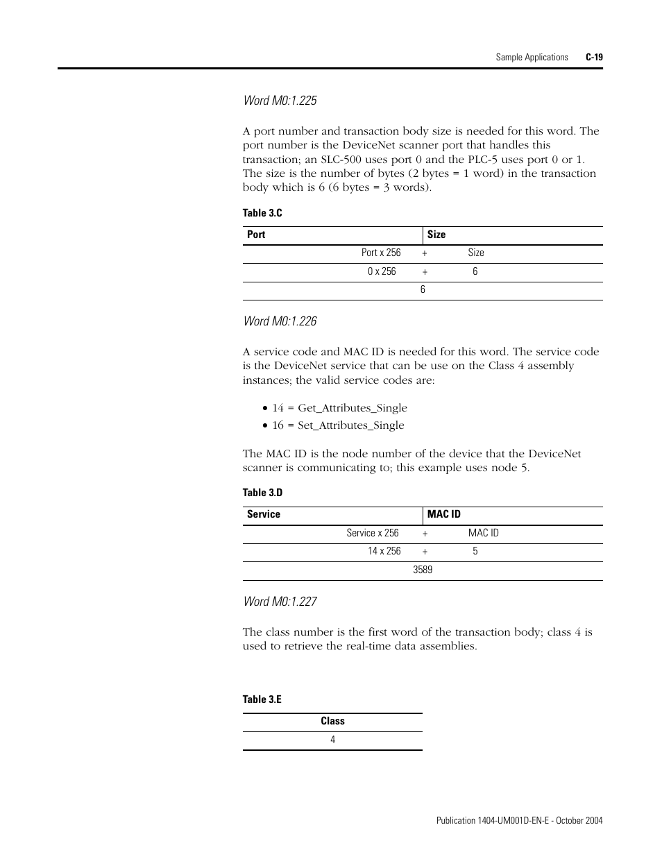 Rockwell Automation 1404-M4_M5_M6_M8 Powermonitor 3000 User Manual, PRIOR to Firmware rev. 3.0 User Manual | Page 273 / 356