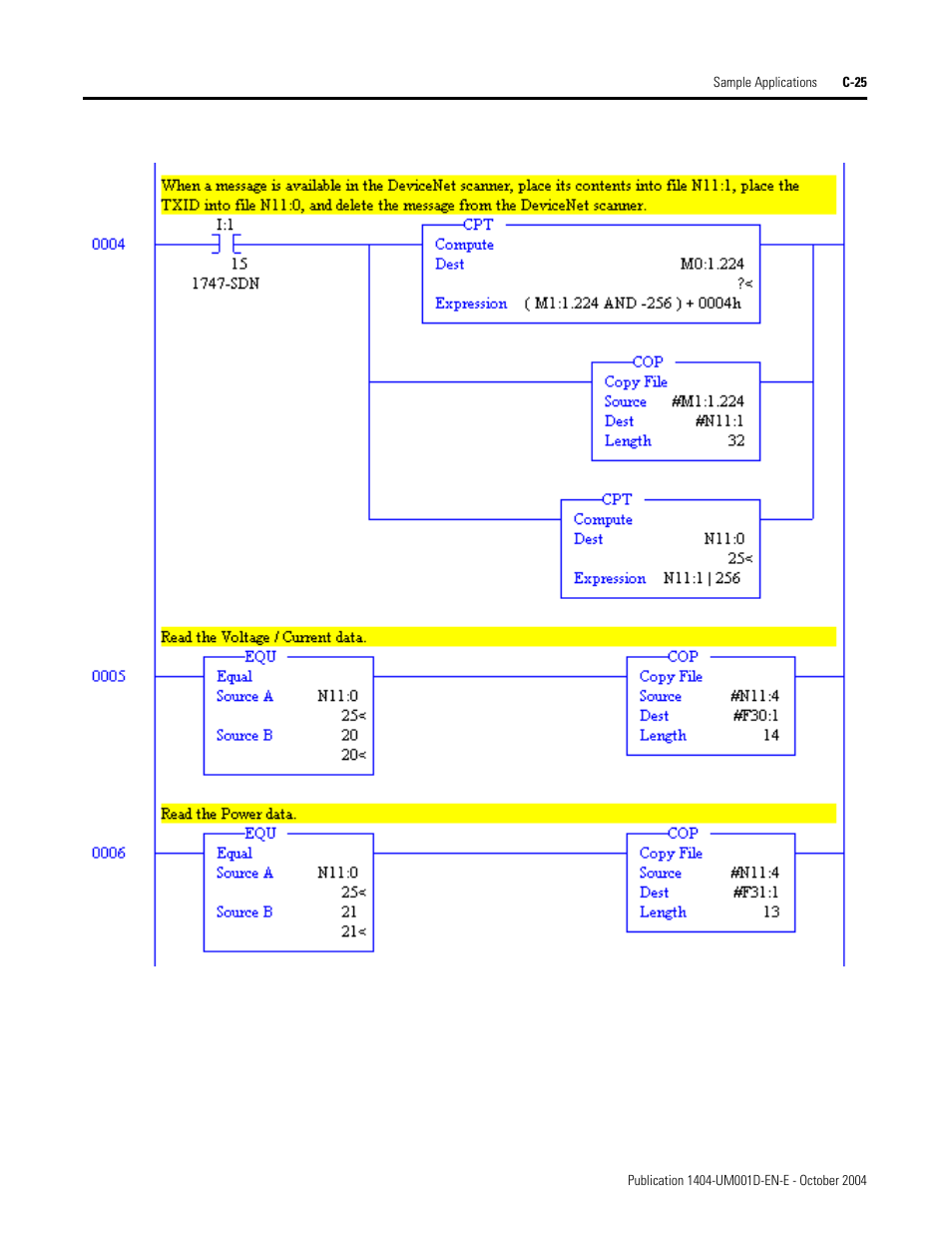 Rockwell Automation 1404-M4_M5_M6_M8 Powermonitor 3000 User Manual, PRIOR to Firmware rev. 3.0 User Manual | Page 279 / 356