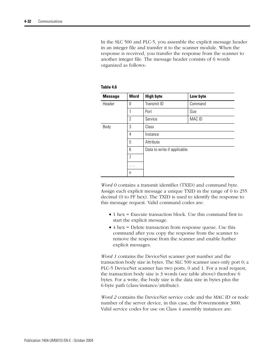 Rockwell Automation 1404-M4_M5_M6_M8 Powermonitor 3000 User Manual, PRIOR to Firmware rev. 3.0 User Manual | Page 92 / 356