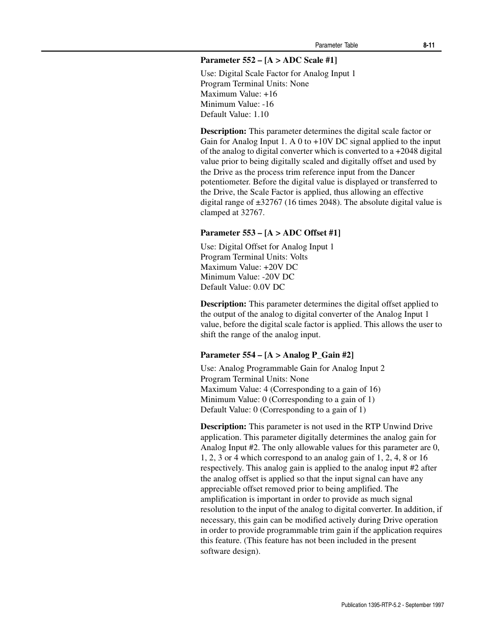 Rockwell Automation 1395 Digital Reference Adapter for RTP Applications User Manual | Page 53 / 69