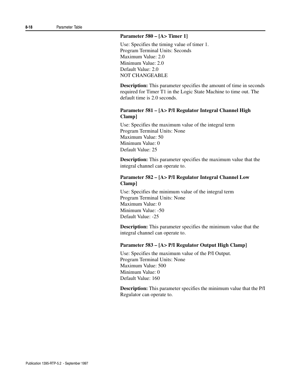 Rockwell Automation 1395 Digital Reference Adapter for RTP Applications User Manual | Page 60 / 69