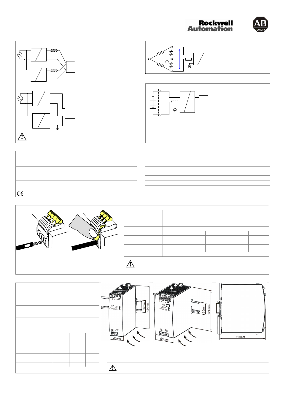 Rockwell Automation 1606-XLSDNET4_8 DC Power Supply User Manual | Page 4 / 4