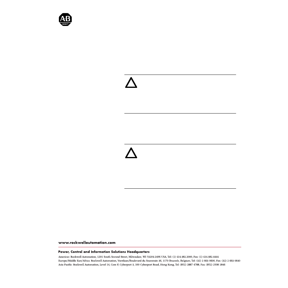 Rockwell Automation 1336F PLUS II Custom Firmware Inst. - EN935 User Manual | 1 page