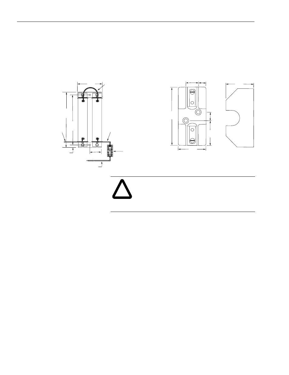 External shunt dimensions | Rockwell Automation 1326 Digital AC Multi-Axis Motion Control System User Manual User Manual | Page 220 / 301