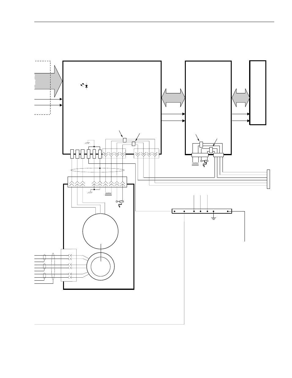 Interconnect and ce diagrams b-13, Axis module (typical), 1326ab ac servomotor | Additional axes | Rockwell Automation 1326 Digital AC Multi-Axis Motion Control System User Manual User Manual | Page 245 / 301