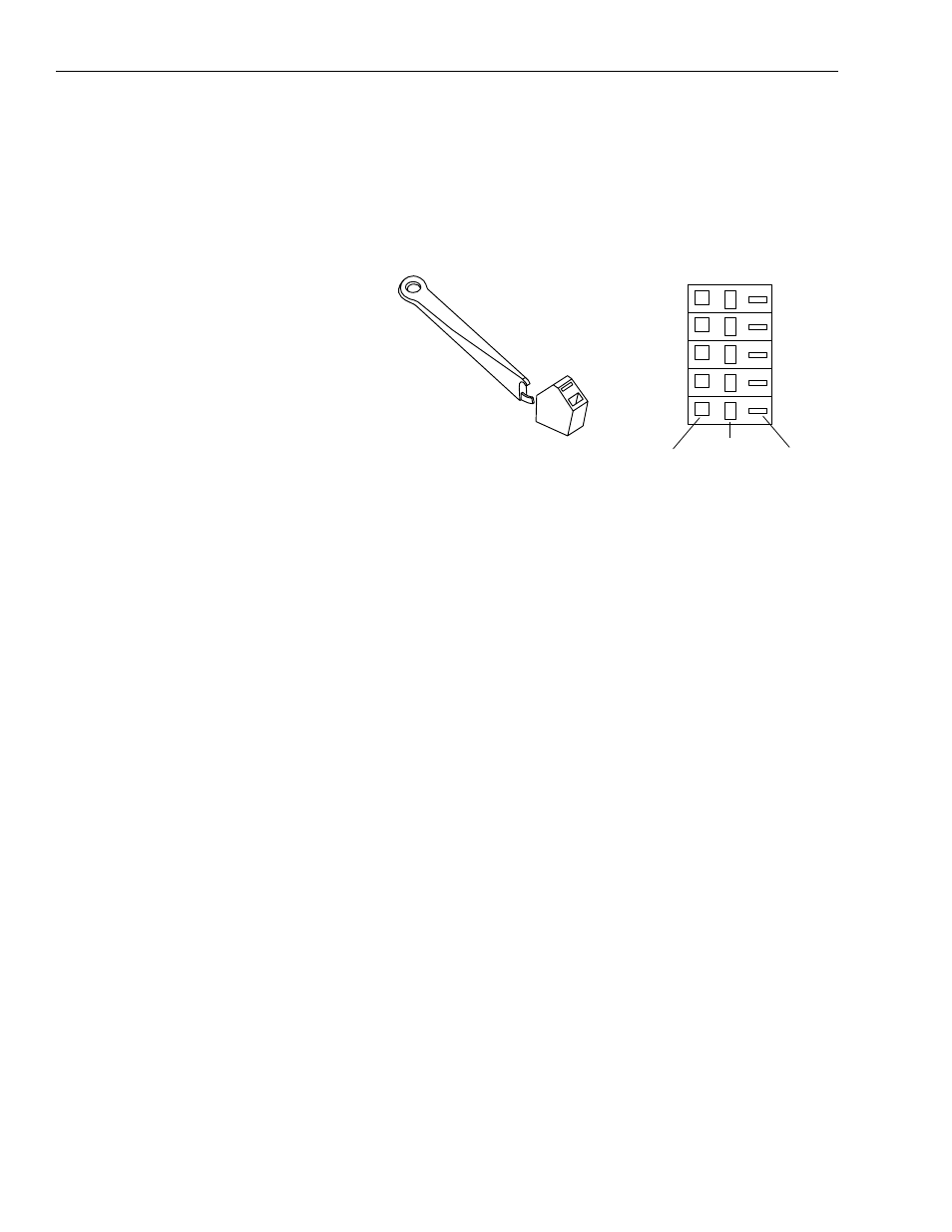 Using the terminal operating tool to insert wires | Rockwell Automation 1326 Digital AC Multi-Axis Motion Control System User Manual User Manual | Page 84 / 301