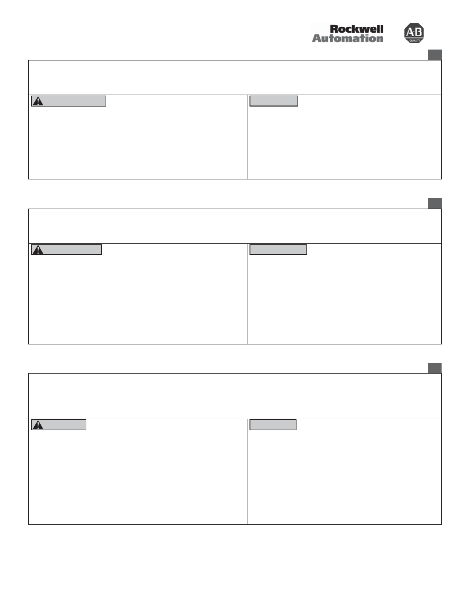 Advertenci a, Atención, Avvertenza | Attenzione, Atenção, Cuidado, Lea primero! español 4, Leggere prima questa parte! italiano 5, Leia primeiro! portuguès 6 | Rockwell Automation 1606-XLE480 DC Power Supply User Manual | Page 2 / 4