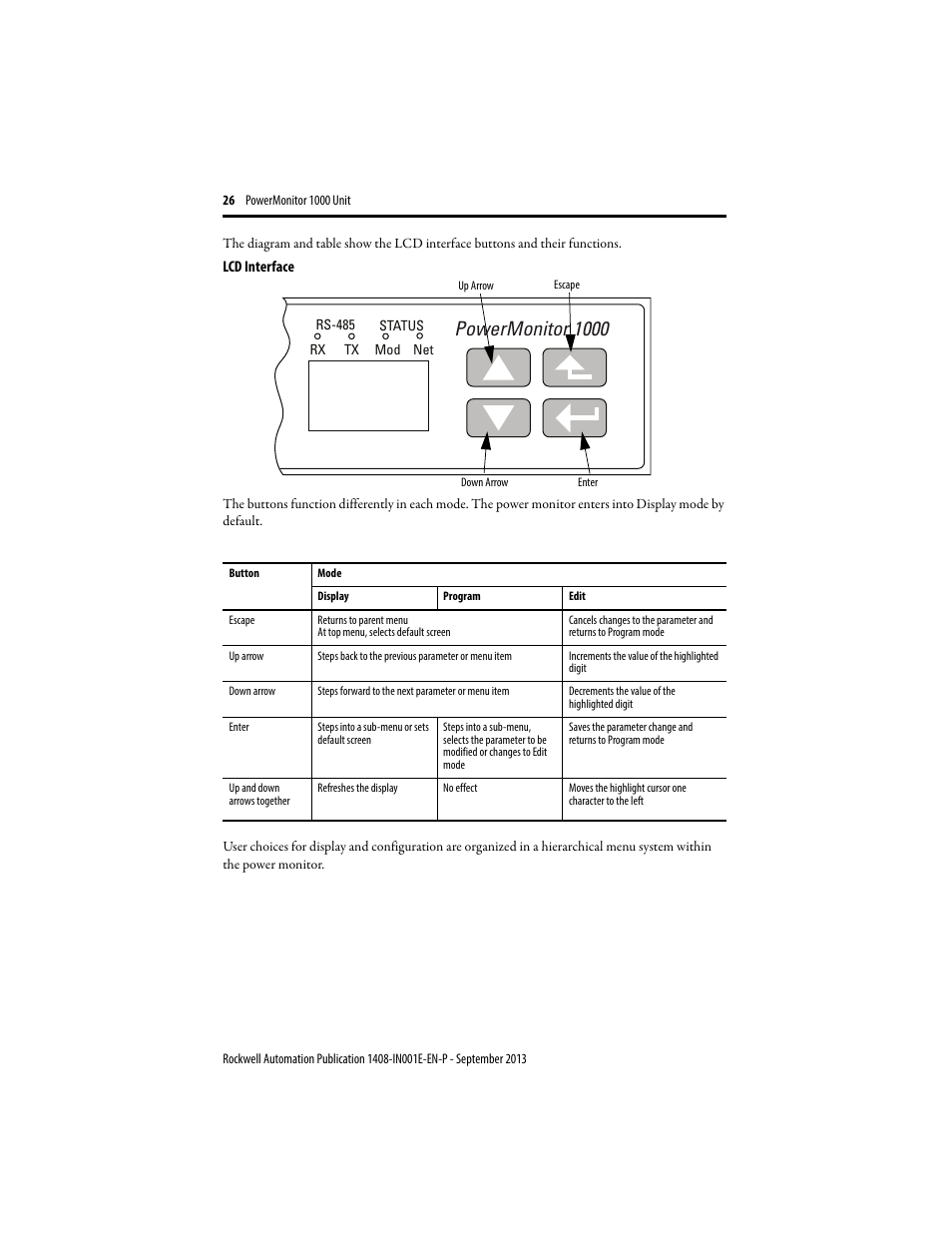 Powermonitor 1000 | Rockwell Automation 1408-EMxx PowerMonitor 1000 Unit User Manual | Page 26 / 80