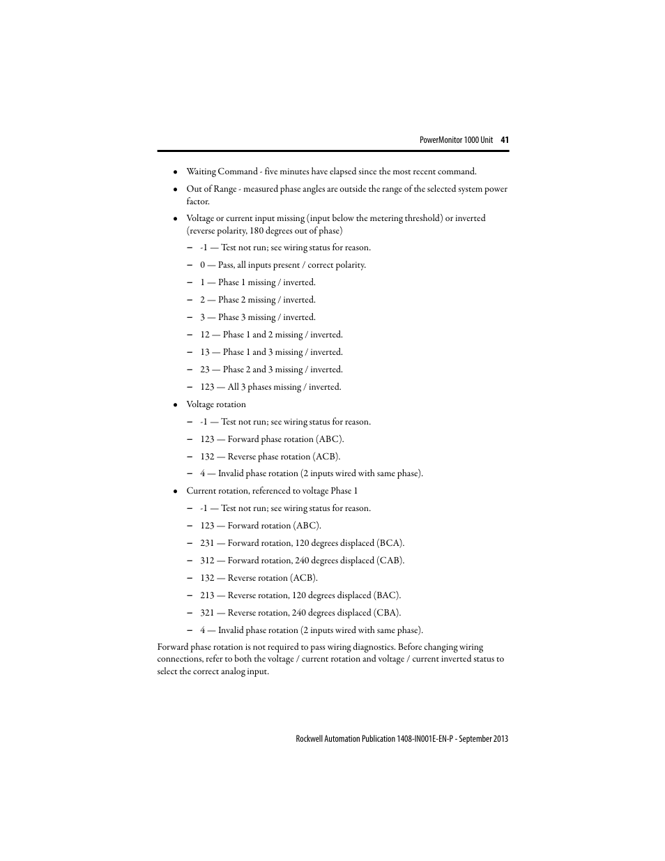 Rockwell Automation 1408-EMxx PowerMonitor 1000 Unit User Manual | Page 41 / 80