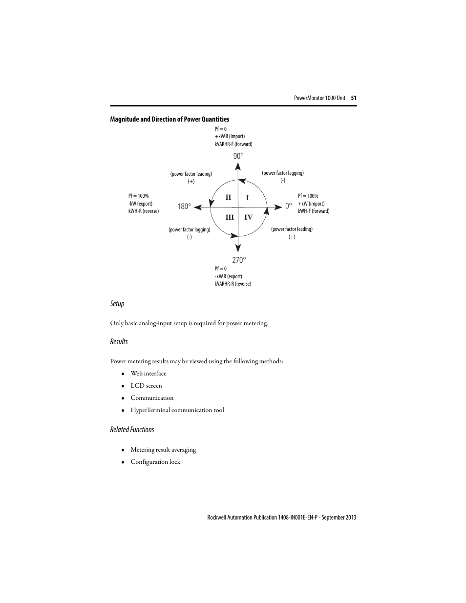 Rockwell Automation 1408-EMxx PowerMonitor 1000 Unit User Manual | Page 51 / 80