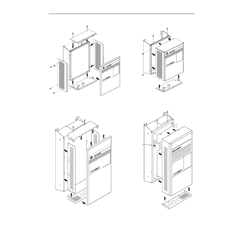 Rockwell Automation 1336S NEMA 1 Enclosure Kit User Manual | Page 3 / 4