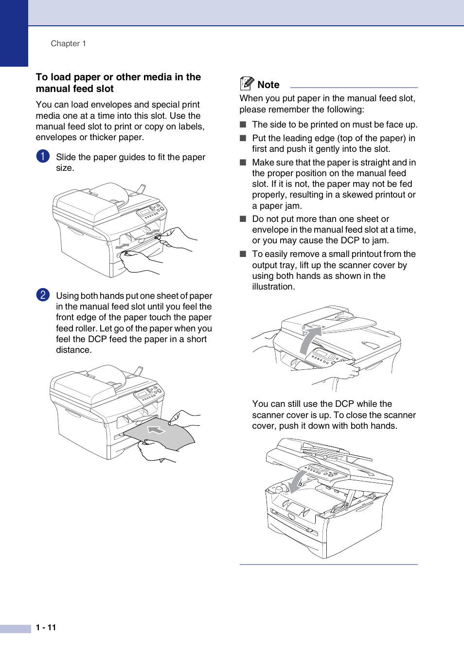 Brother DCP-7020 User Manual | Page 24 / 79