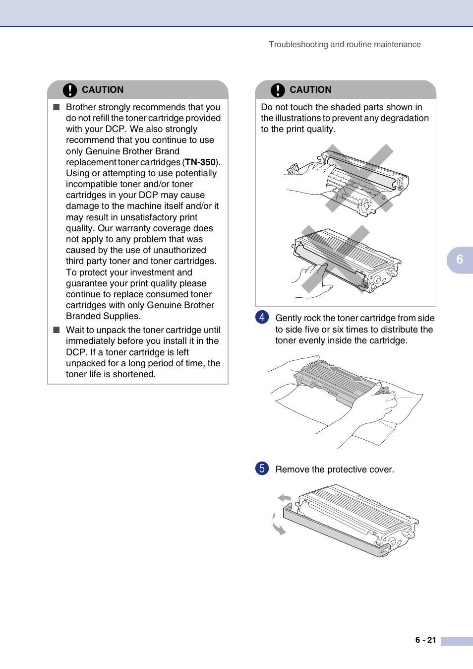 Brother DCP-7020 User Manual | Page 61 / 79